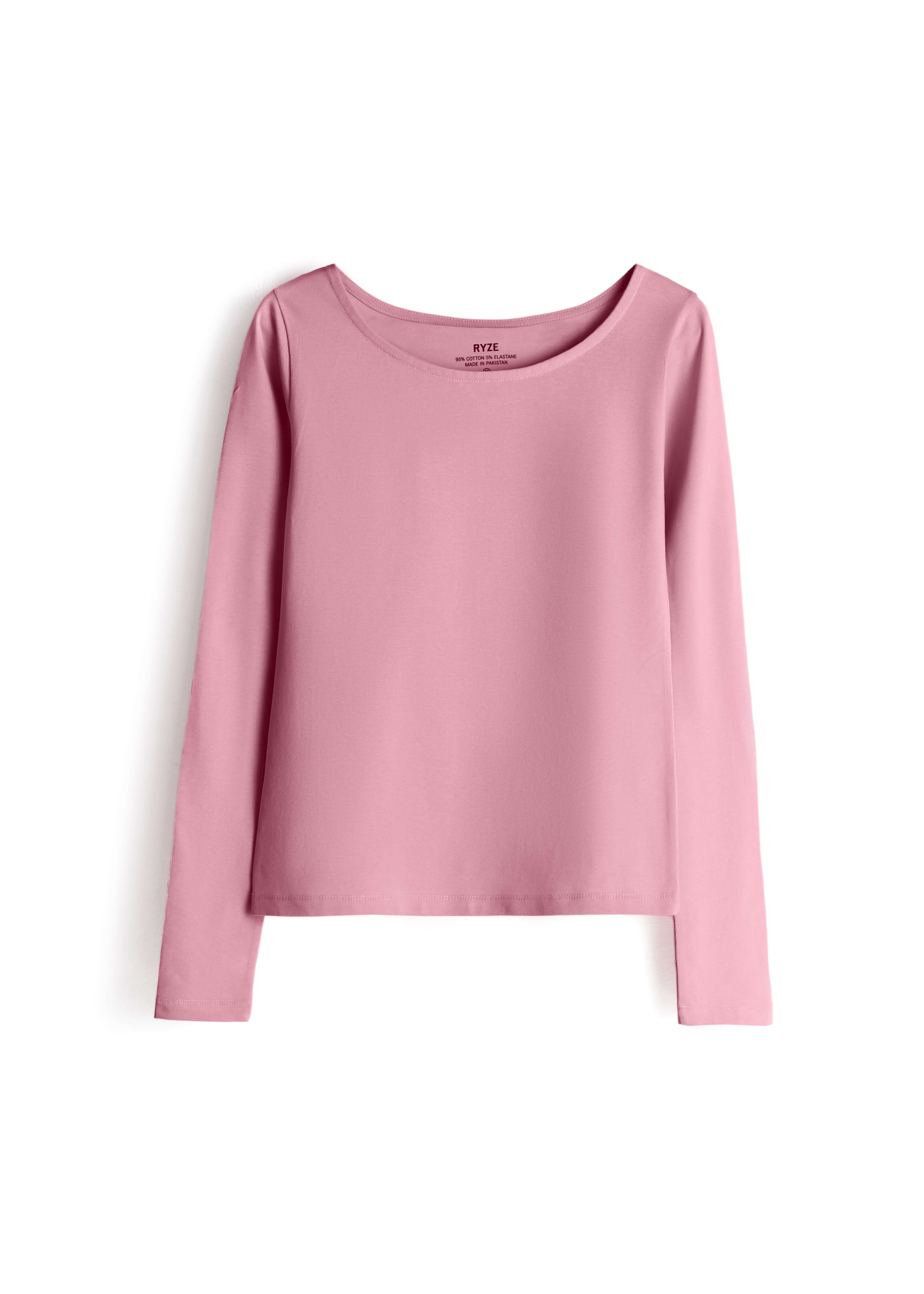 PINK BOATNECK