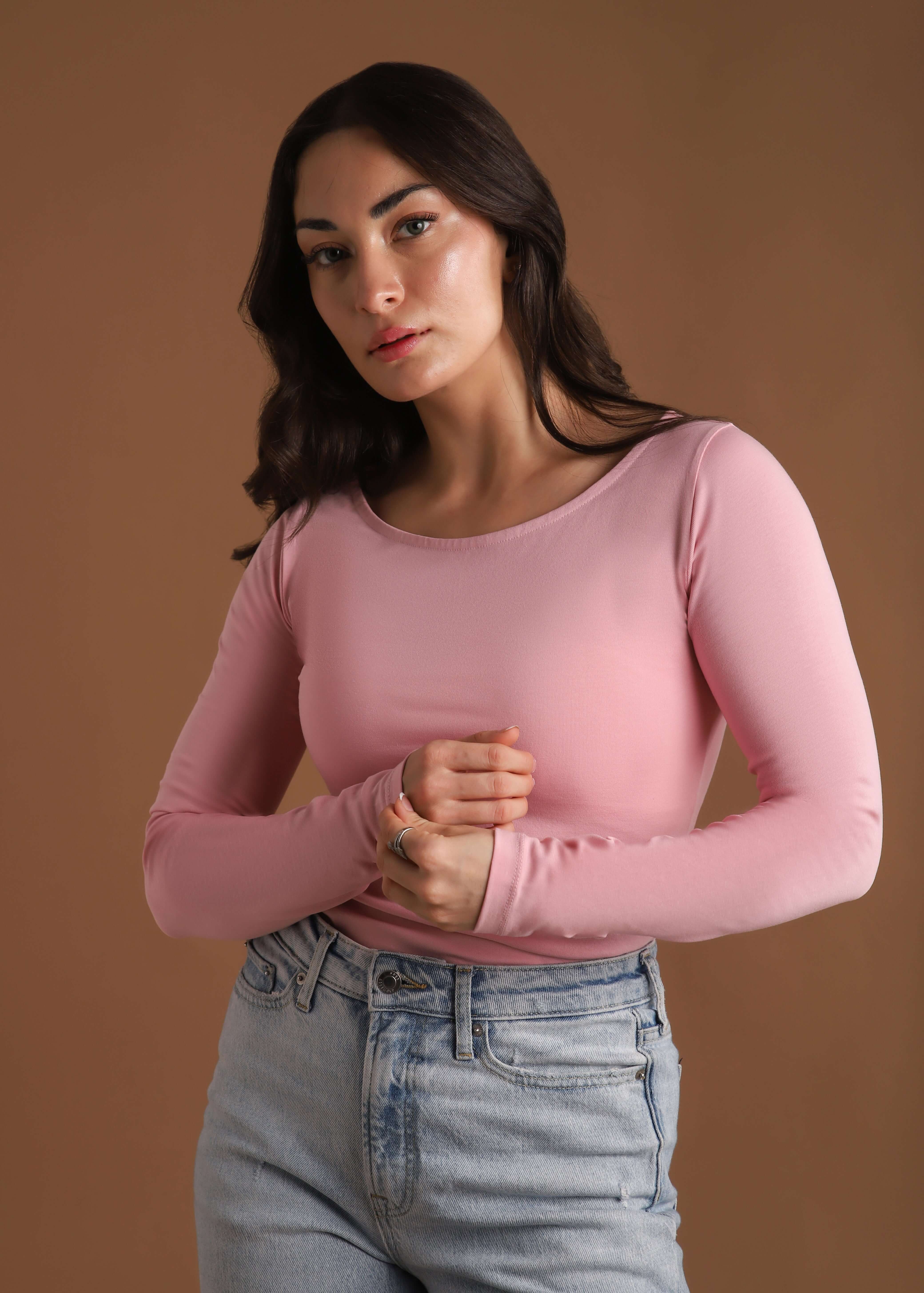 PINK BOATNECK